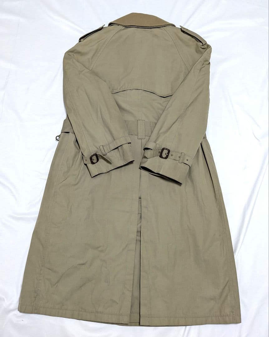 80s ブルックスブラザーズ USA製 トレンチコート ライナー付き 比翼ボタン