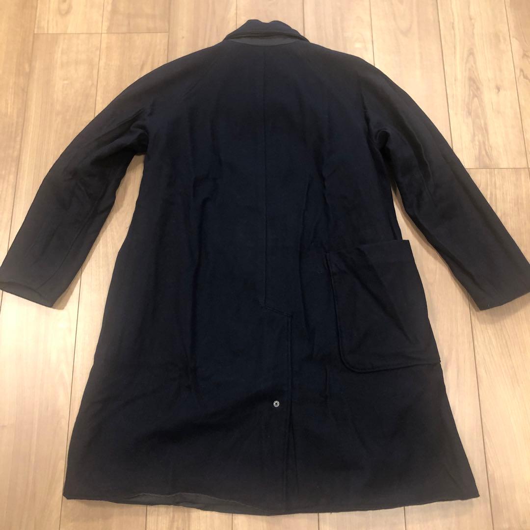 【新品】 ENGINEEREDGARMENTS リバーシブルコート ネイビーXS