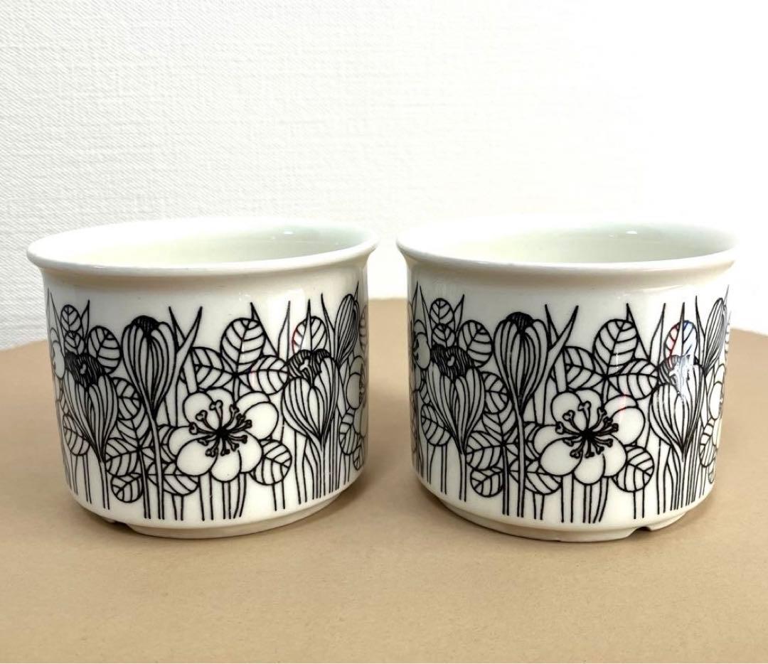 ARABIA ヴィンテージ krokus/クロッカス C&S 2客