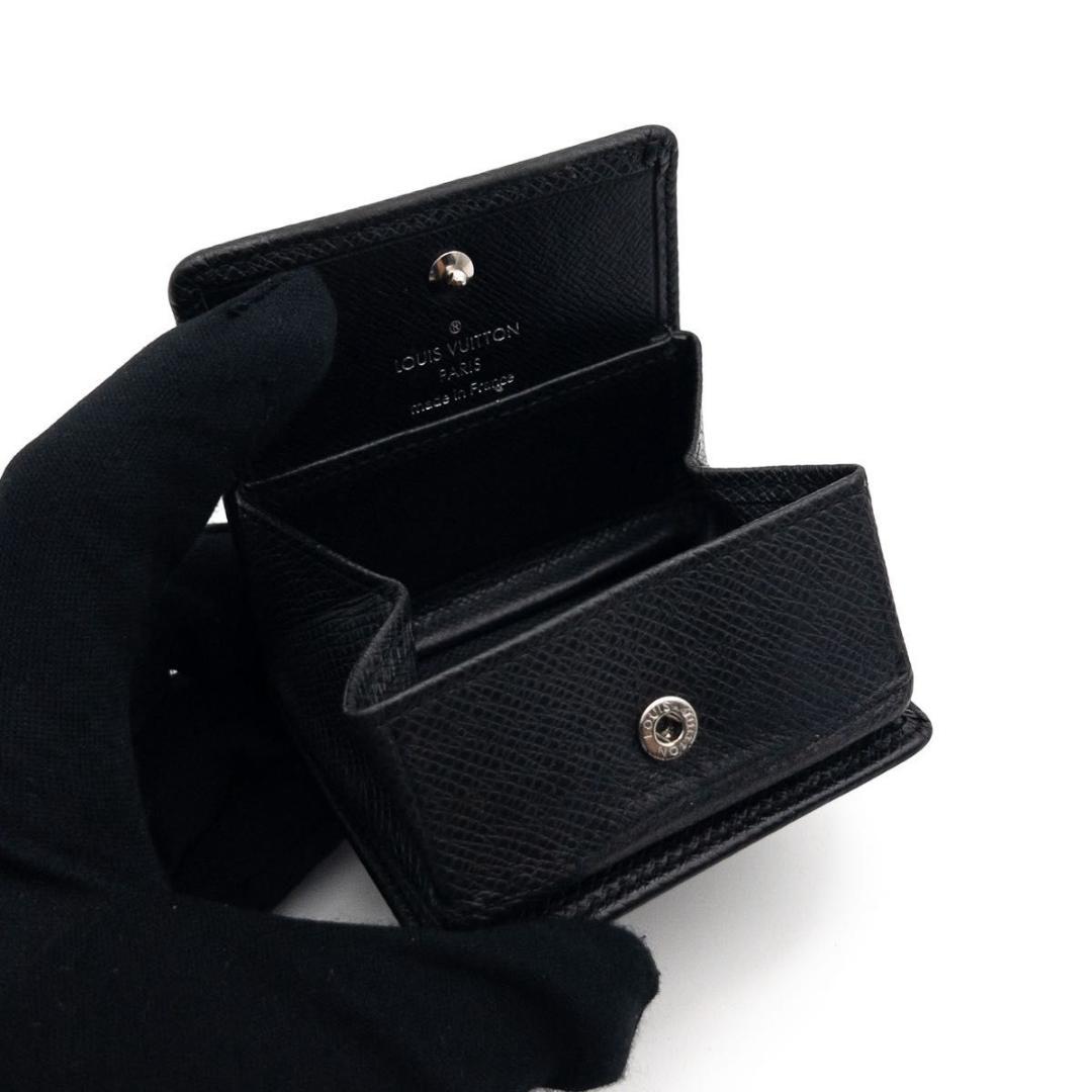 【極美品】ルイヴィトン　ポルトモネボワット　タイガ　ケース　アルドワーズ