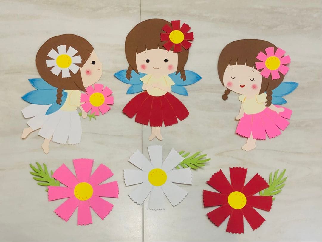 Tom Ue　妖精壁面飾り　12点セット