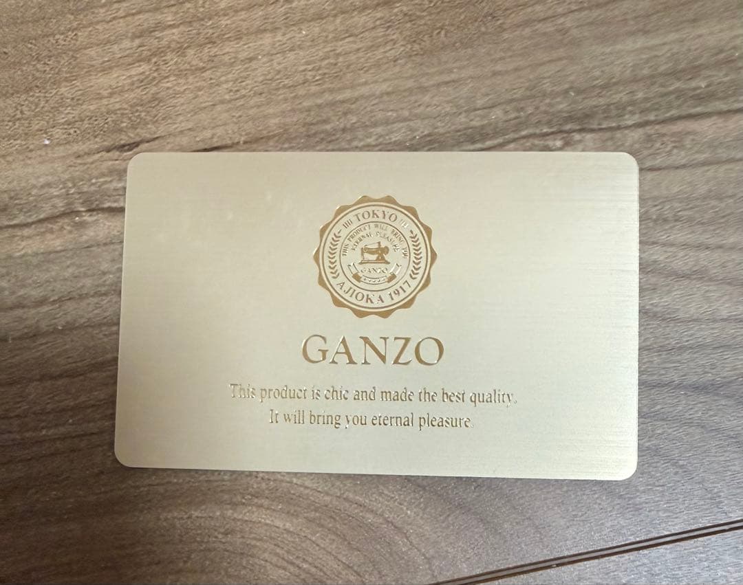 レザー製二つ折り財布 黒茶