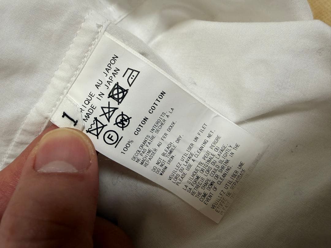 ヨウジヤマモトYohji Yamamoto 長袖デザインシャツS