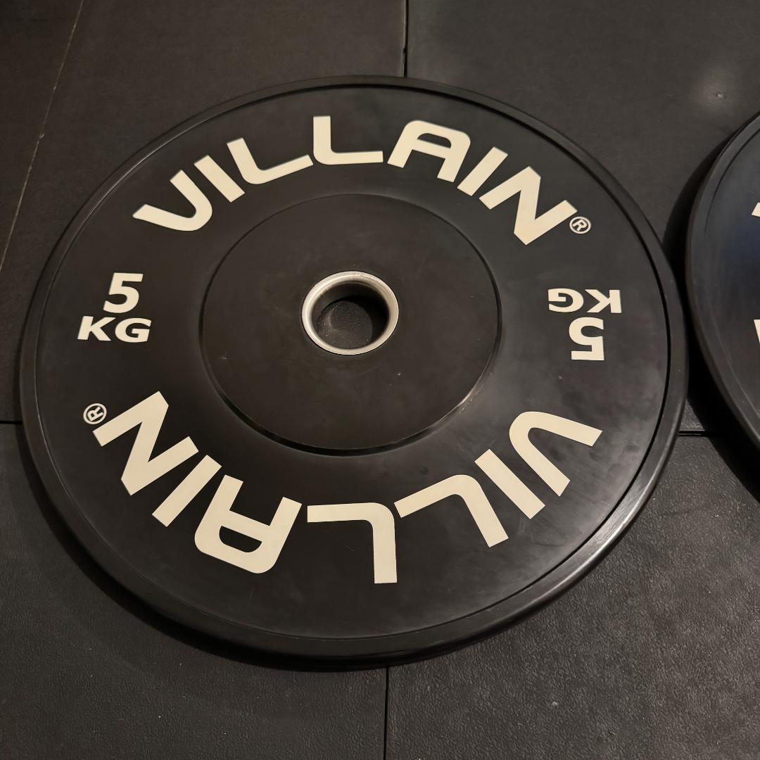 VILLAINヴィラン コンペティションバンパープレート2.0　120Kgセット