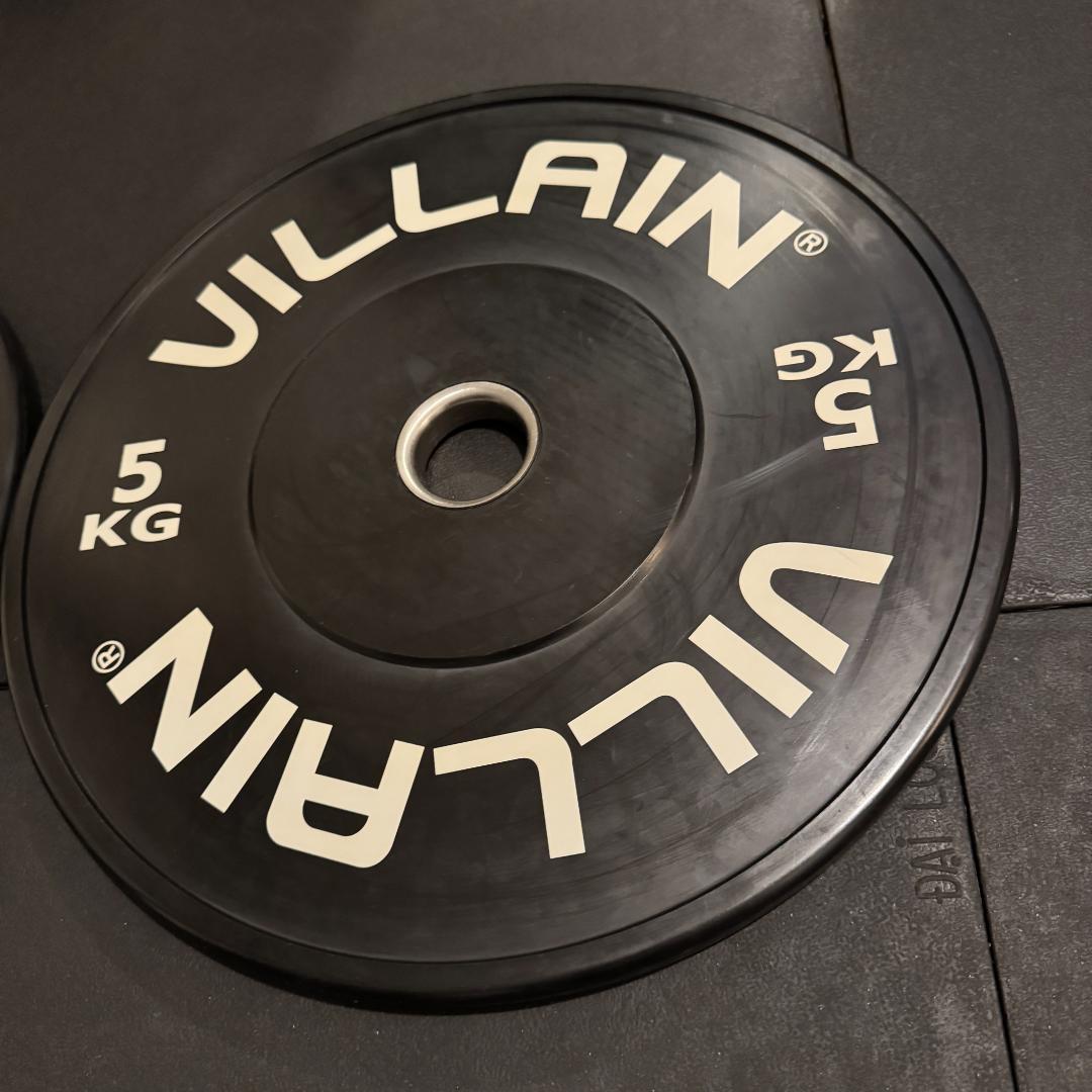 VILLAINヴィラン コンペティションバンパープレート2.0　120Kgセット