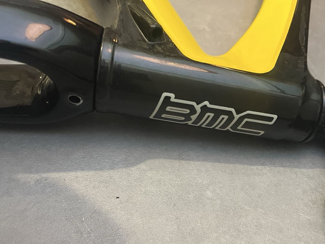 BMC SLX01 イエロー　52 ロードバイク　フレーム