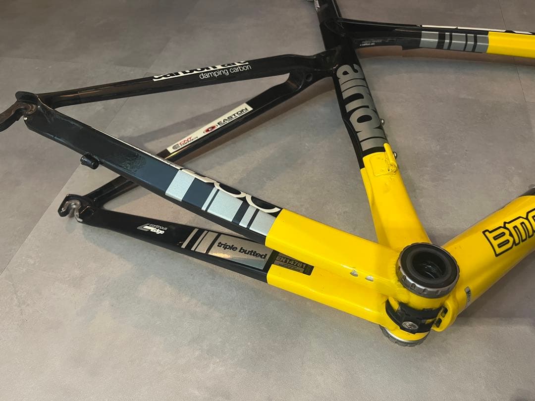 BMC SLX01 イエロー　52 ロードバイク　フレーム