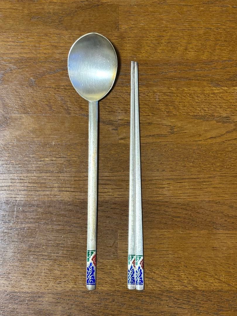 銀製品　韓国　silver カトラリーセット　食器