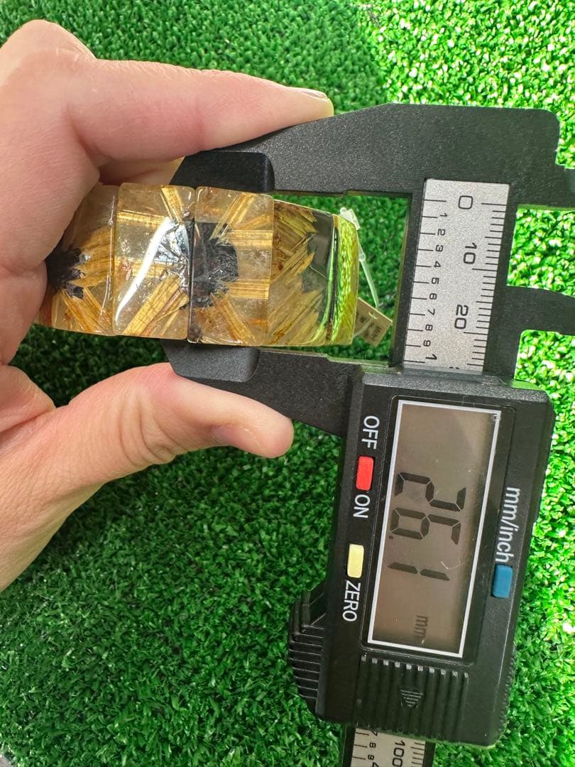 高品質 ルチルクォーツ × ヘマタイト スターブレスレット 天然石