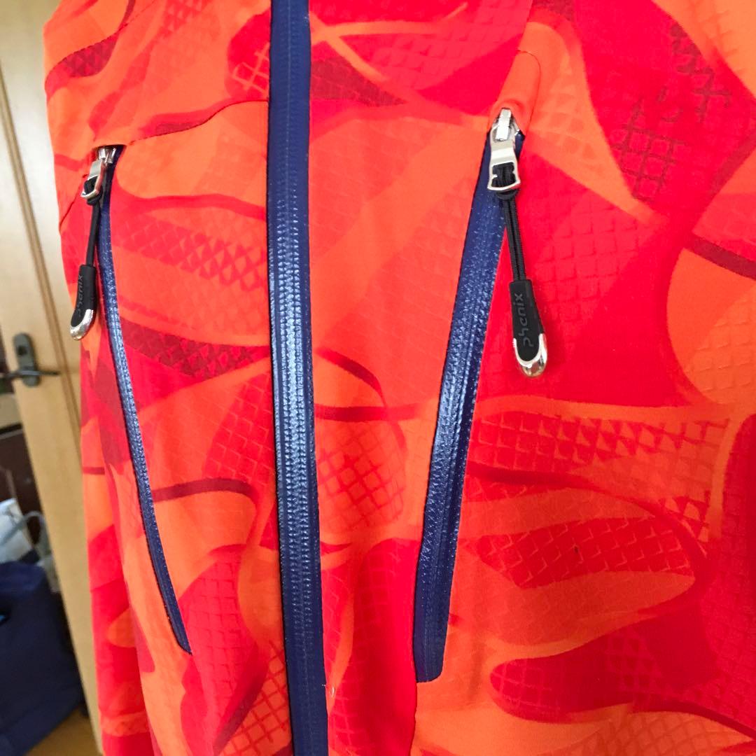 フェニックス　オレンジカモフラージュ　スノーボードウェア