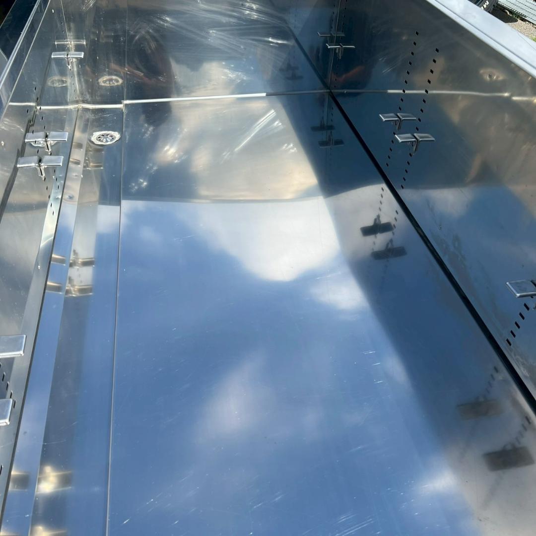 ショーケース シンク W2400×D900×H850 業務用 厨房 A0375