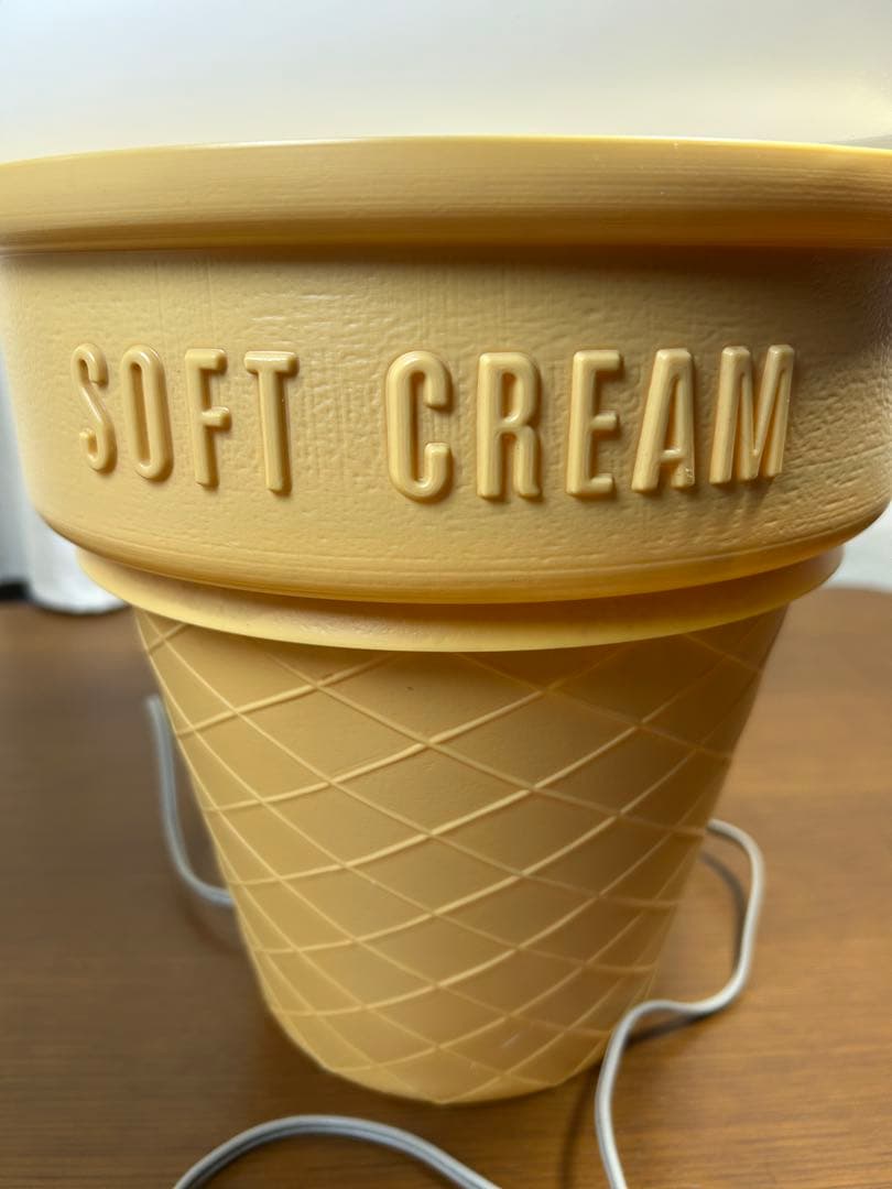 ソフトクリーム ライト 照明 ランプ