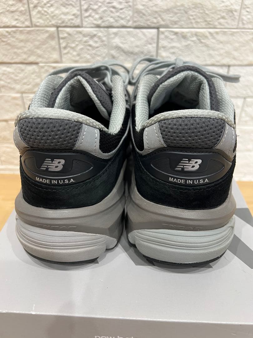 【美品】New Balance 990 ブラック/グレー