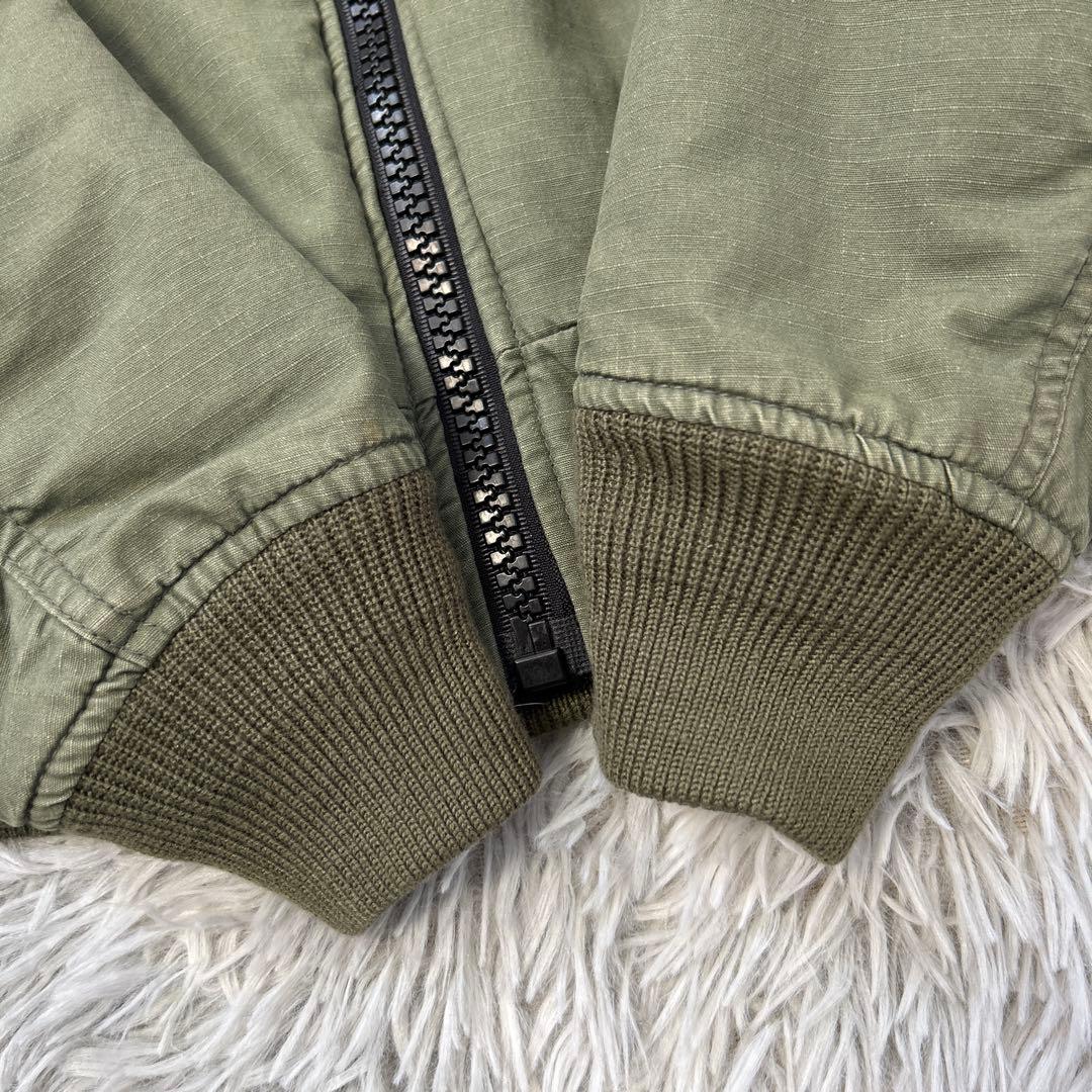 【美品】AVIREX MA-1フライトジャケット 35周年限定モデル Mサイズ