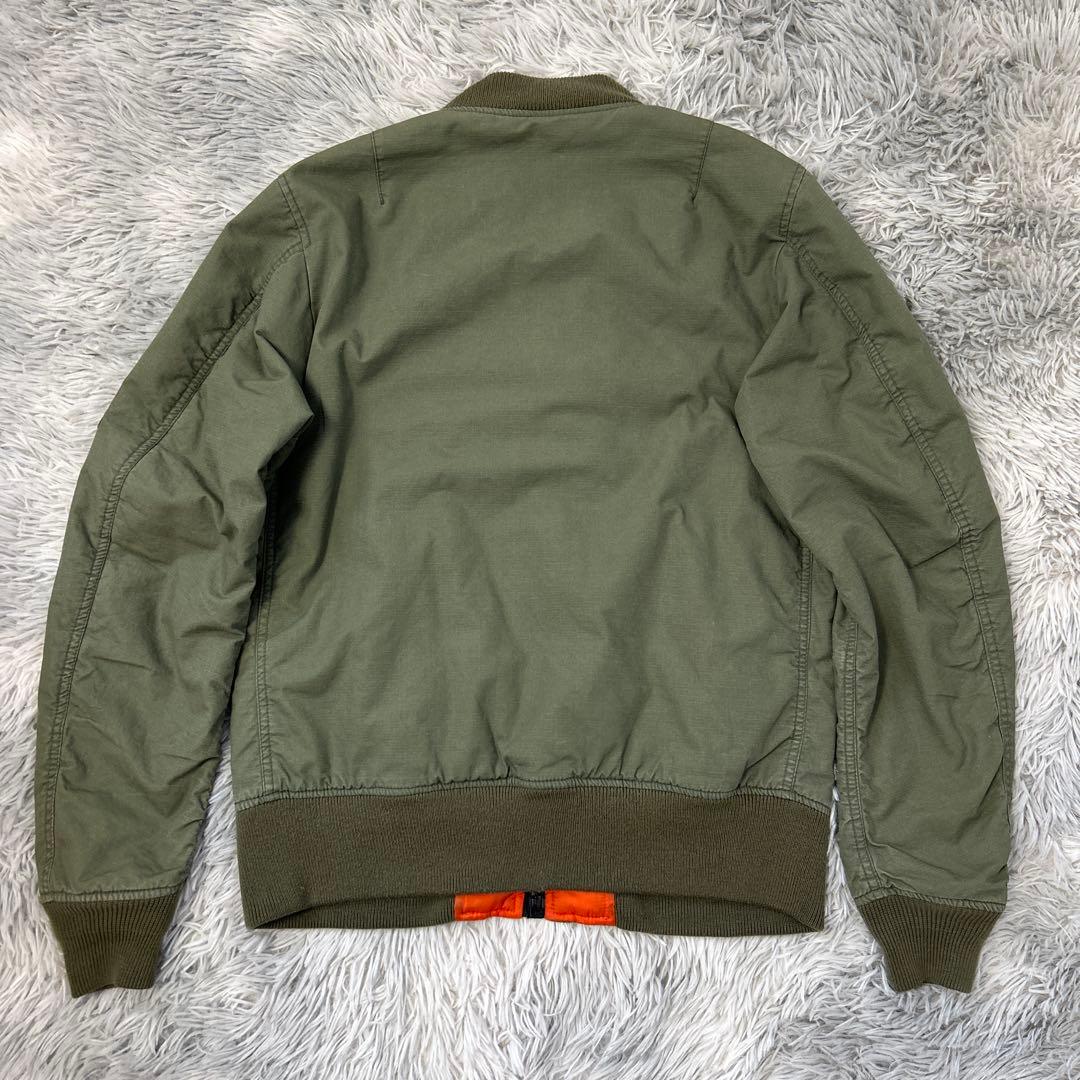【美品】AVIREX MA-1フライトジャケット 35周年限定モデル Mサイズ