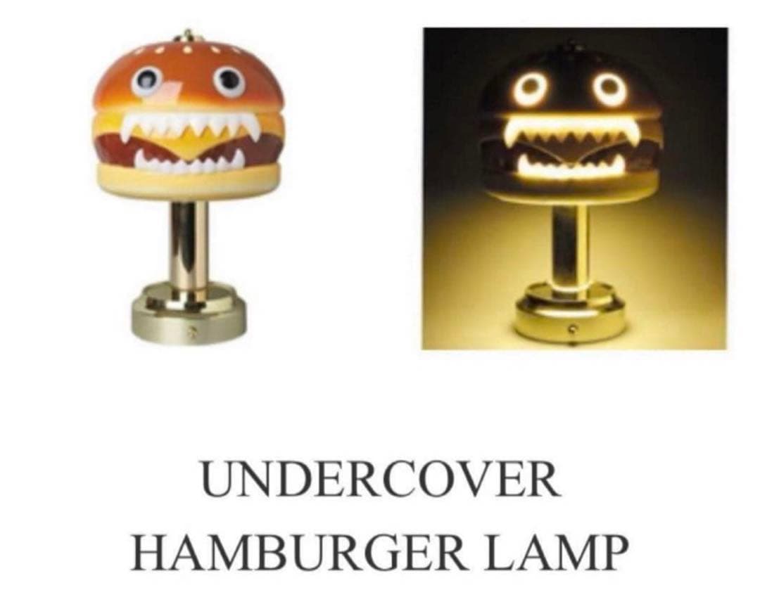 メディコムトイ　UNDERCOVER アンダーカバー　ハンバーガーランプ