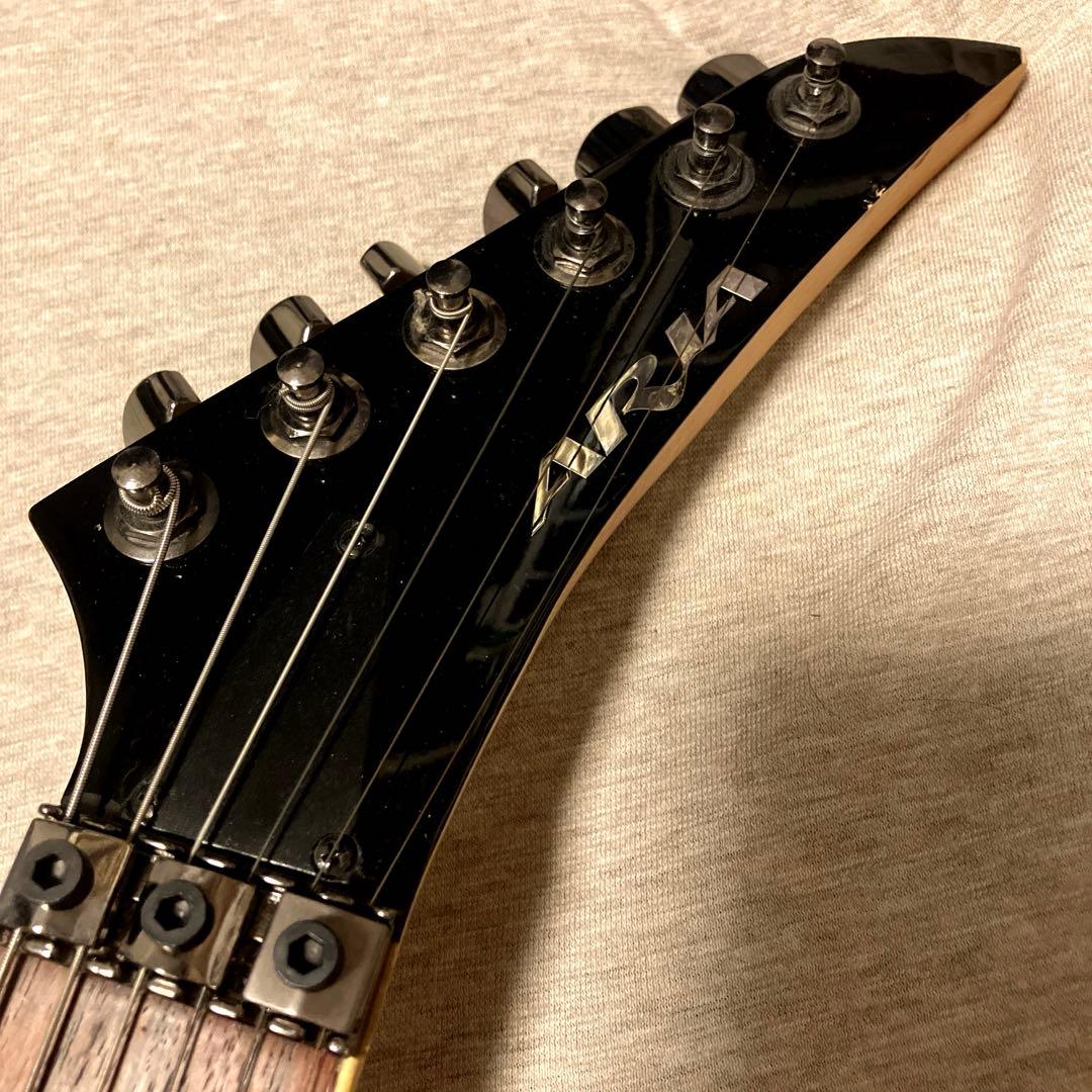 【ARIA】激レア!!ノンカタログ変形ギター X-shape EU輸出モデル