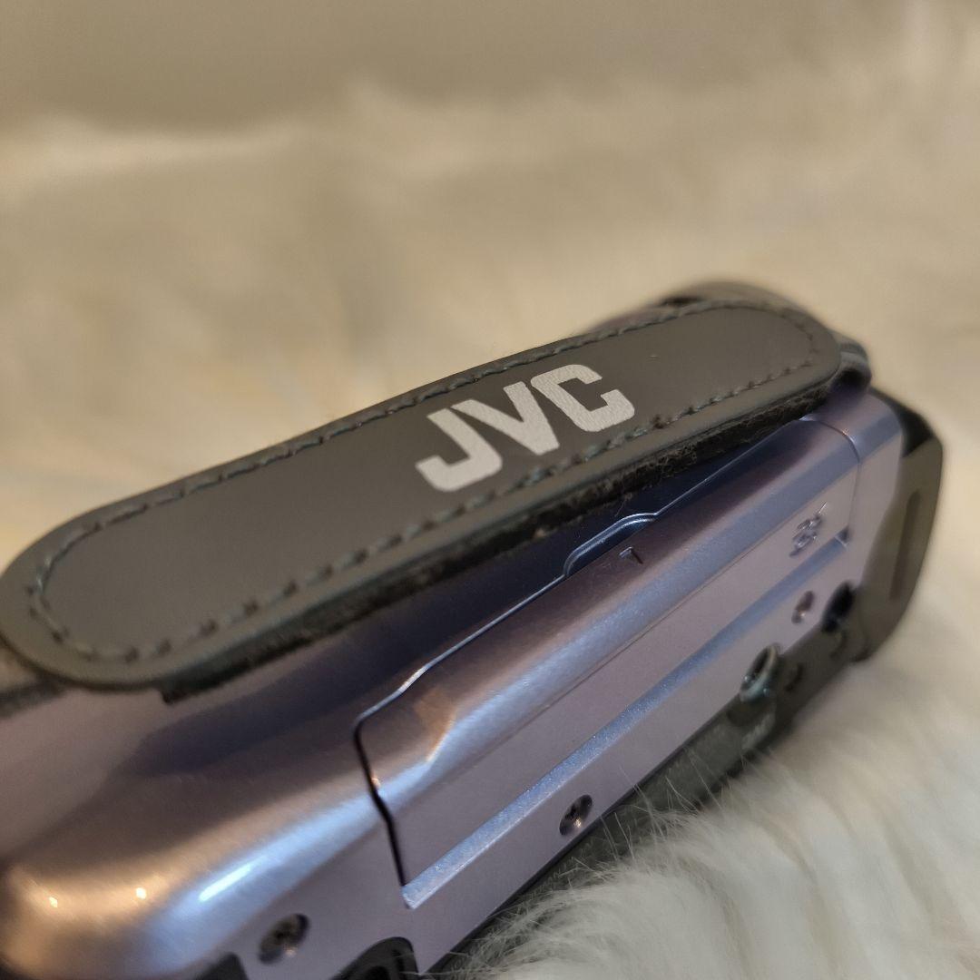 美品 JVC ビデオカメラ Everio GZ-HM33-V バイオレット