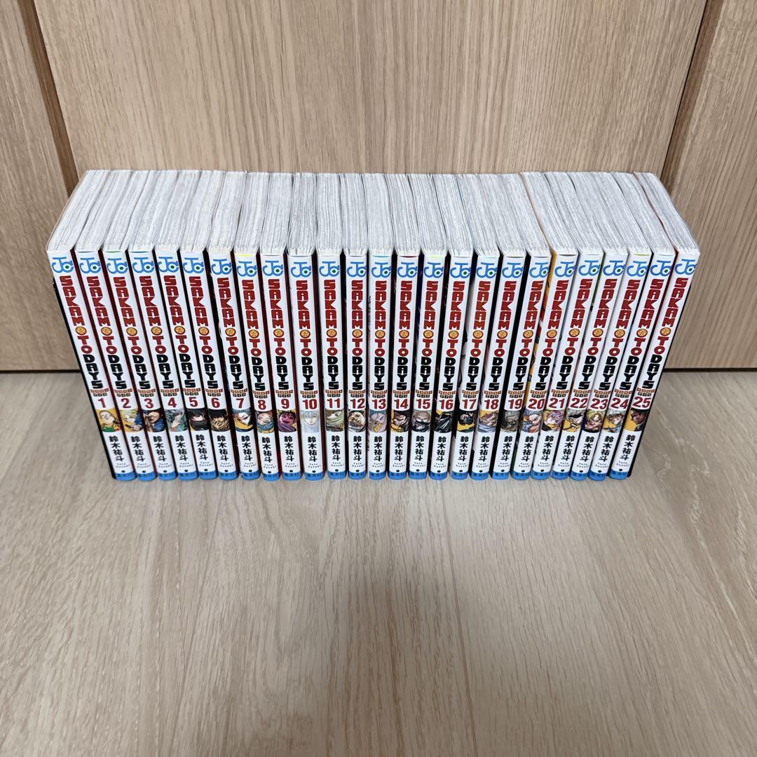 SAKAMOTO DAYS サカモトデイズ 1〜25巻　全巻セット＋おまけ付き