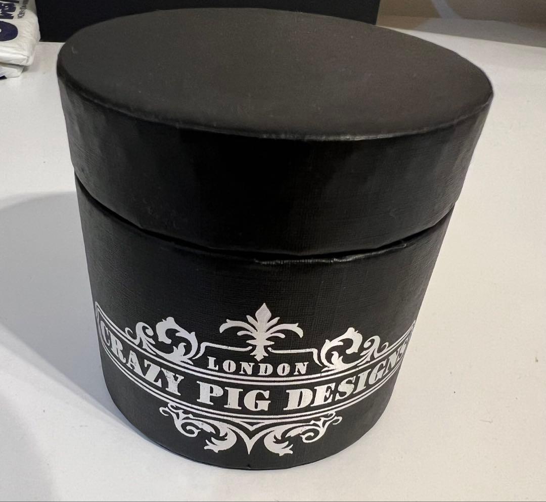 Crazy Pig Design スカルピアス(片耳用)2個