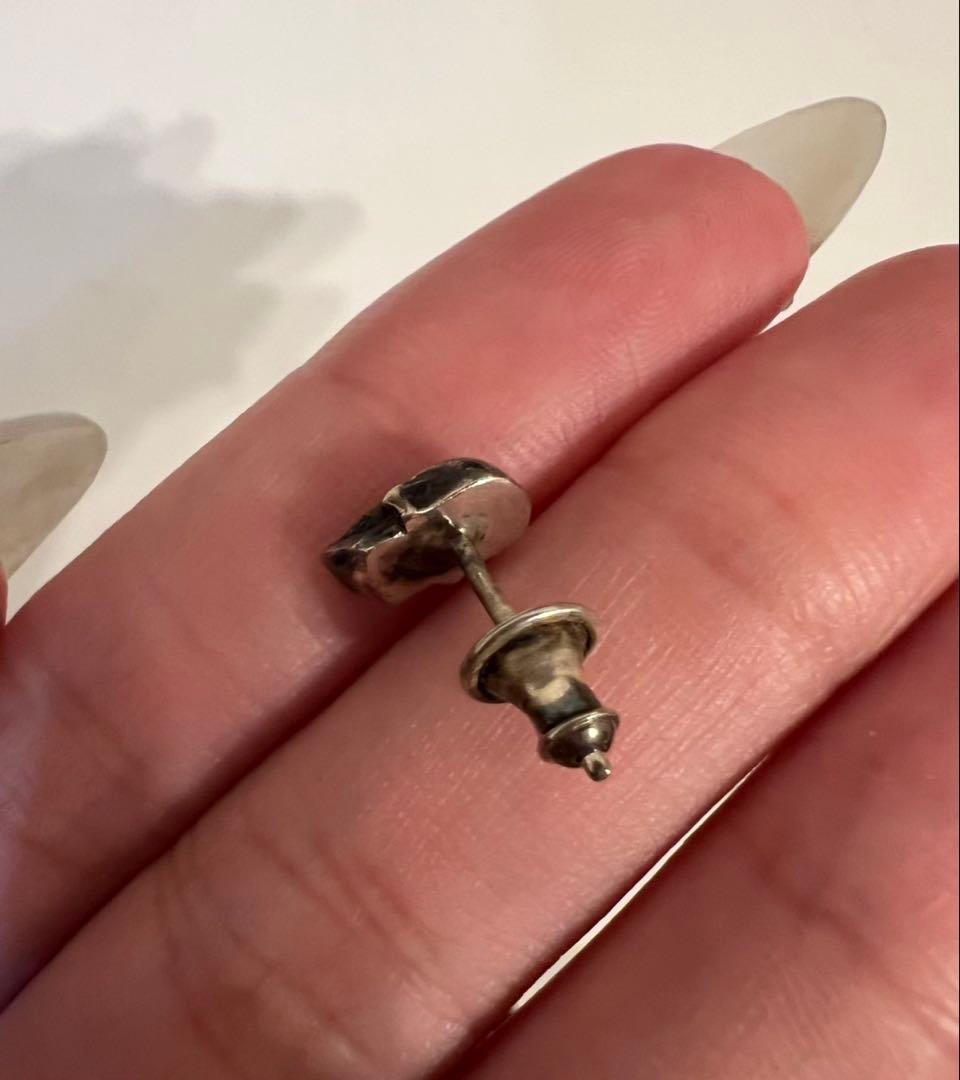 Crazy Pig Design スカルピアス(片耳用)2個