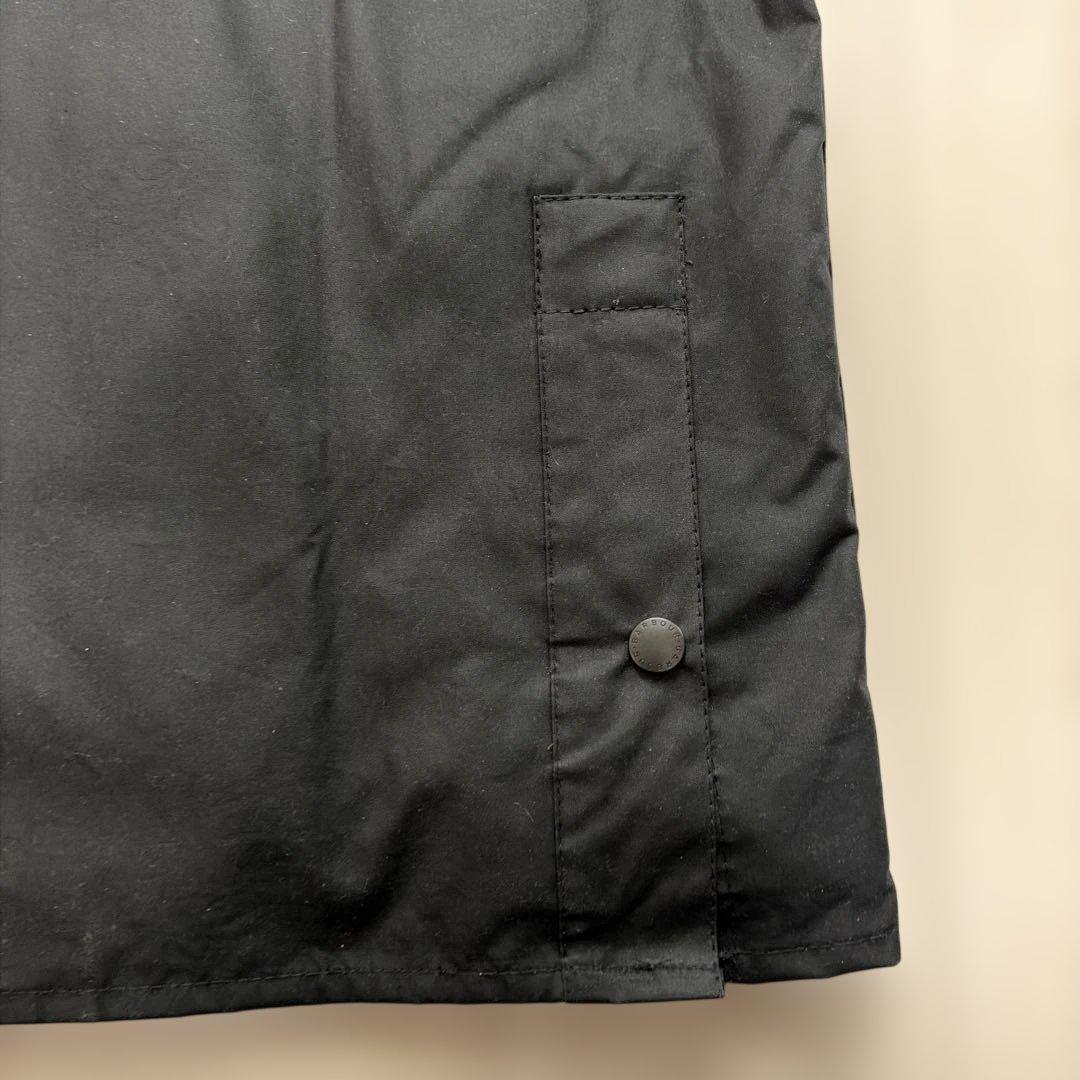 Barbour BEDALE ワックス コットン ブルゾン 42 ブラック