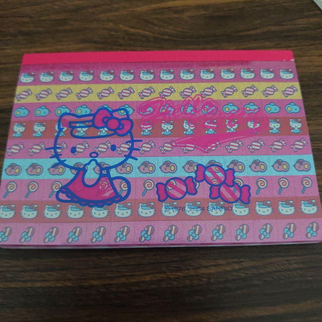 m*n様 新品♡海外限定 サンリオ ハローキティ キャンディブロックメモ