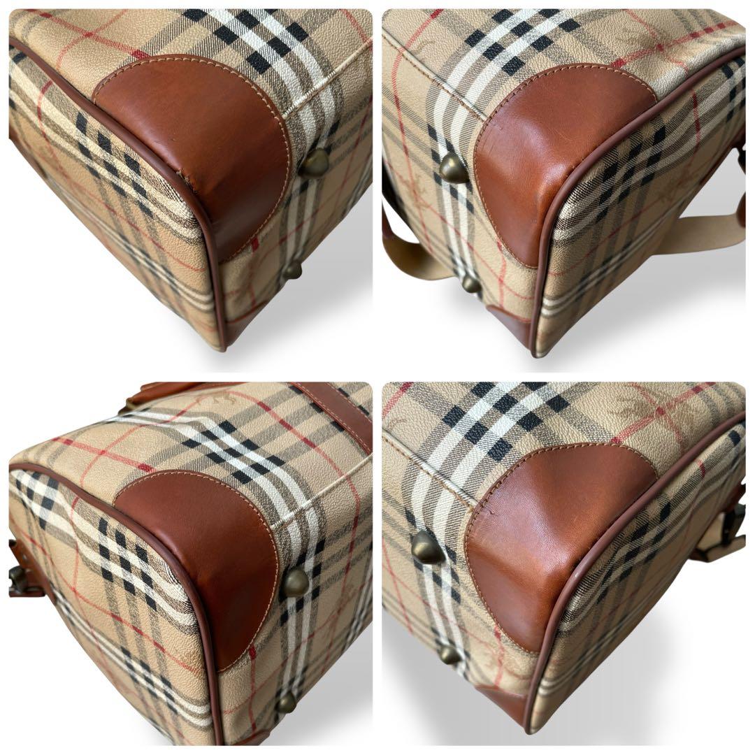 バッグ Burberrys Nova Check Boston Bag