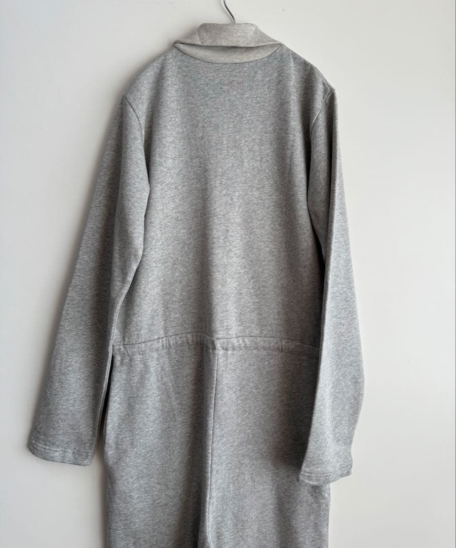 Baserange スウェット ジャンプスーツ オールインワン グレー