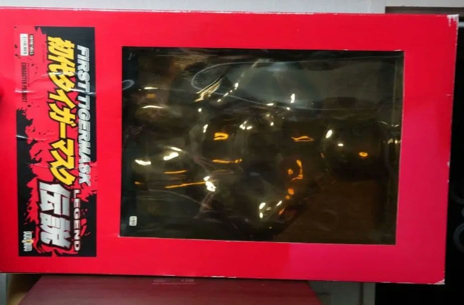 プロレス 初代タイガーマスクの約60cm特大フィギュア 限定200