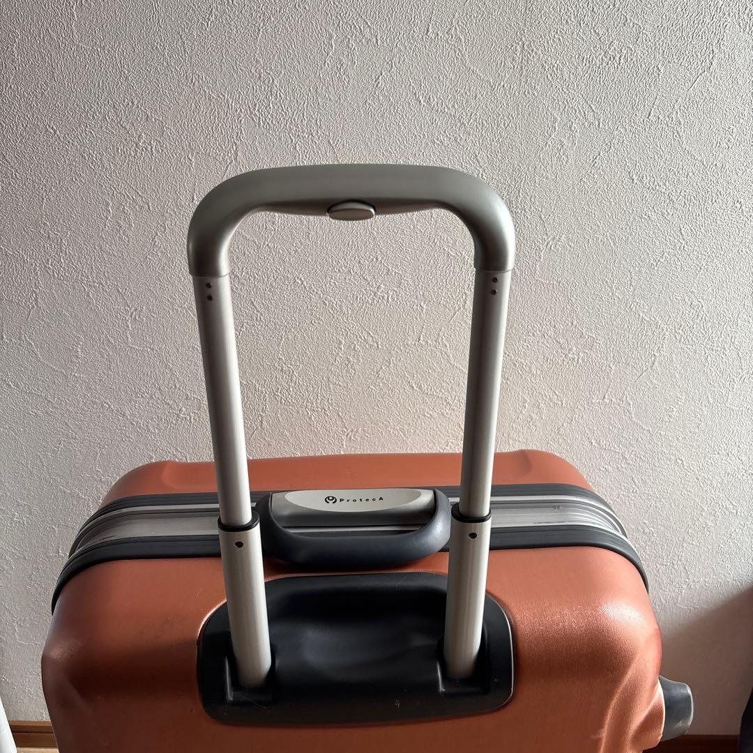 プロテカ　エキノックス　キャリーケース　オレンジ　約70L 状態良い　最安値