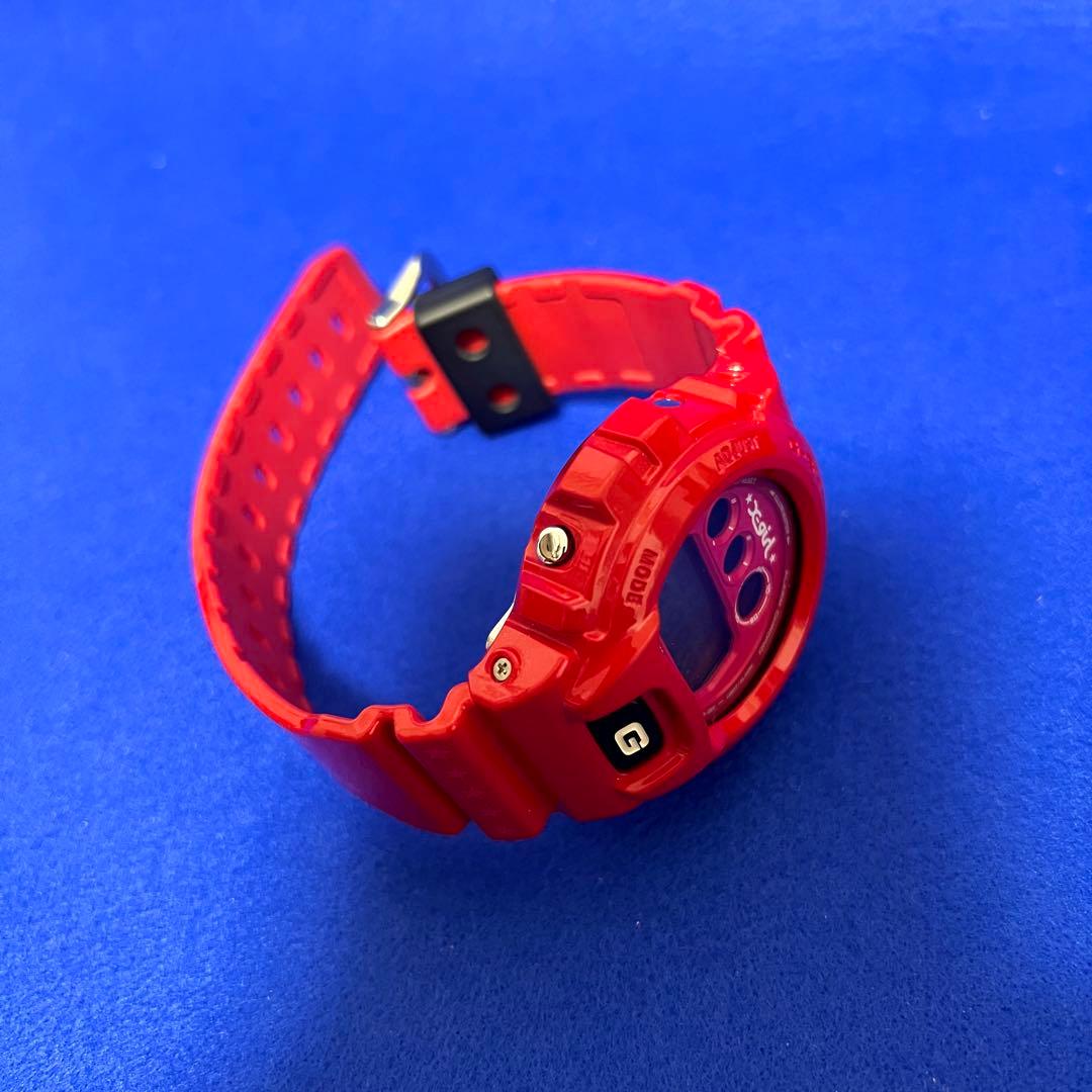 良好　G-SHOCK x-girl エックスガール　DW-6900 レッド　箱付