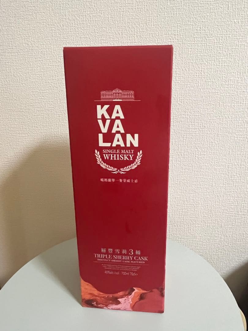 カバランTRIPLE SHERRY CASK 700ml40% 箱潰れあり