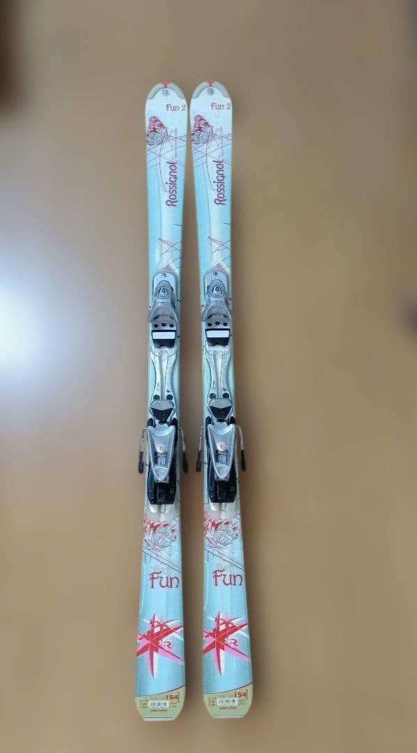 Rossignol Fun 2 スキー 板 水色 レディース 154cm　int
