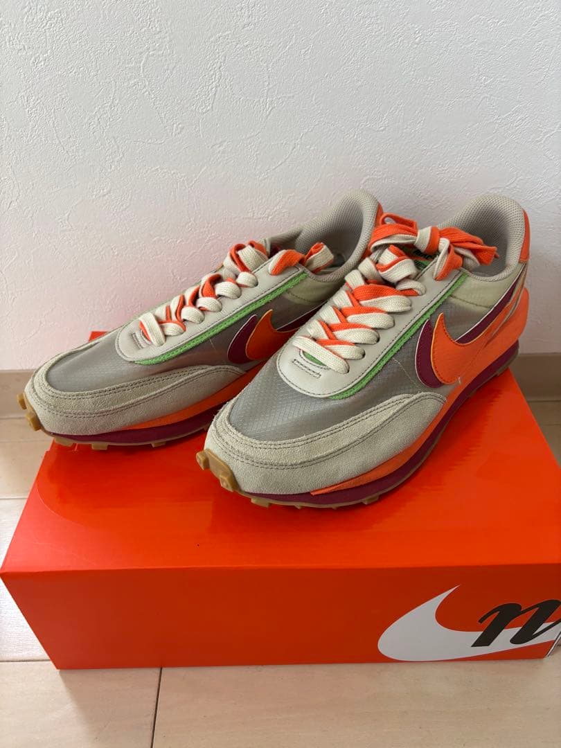 靴 Sacai x NIKE LDWAFFLE /S/C