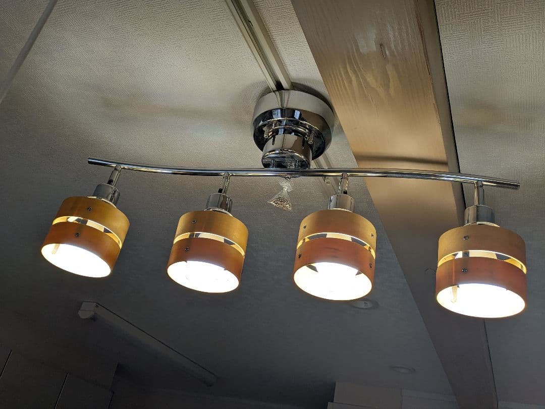 日昇 スポットシーリングライト4灯 BBS-049C 3個＋BBS-113 1個