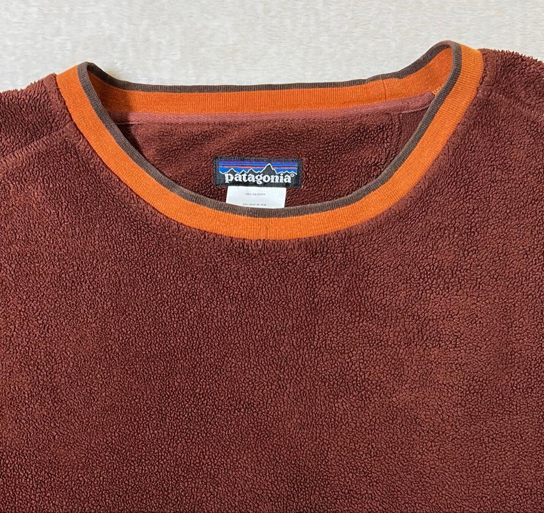 茶色 パタゴニア リズム プラッシュ シンチラ スウェット M フリース
