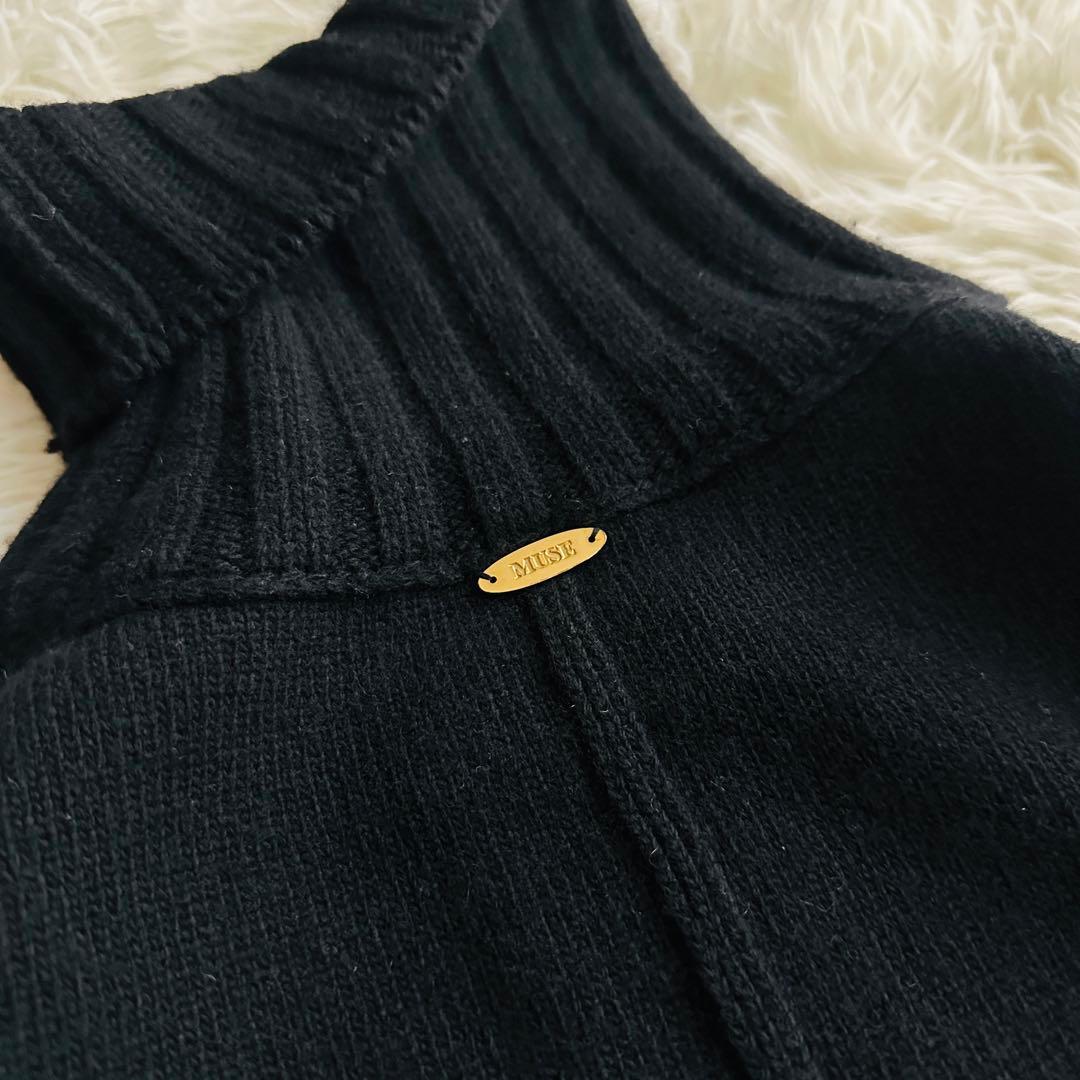 【極美品✨】Deuxieme Classe JADEタートルニット ブラック