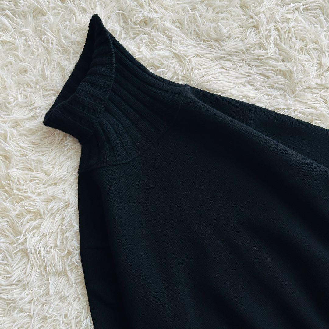 【極美品✨】Deuxieme Classe JADEタートルニット ブラック