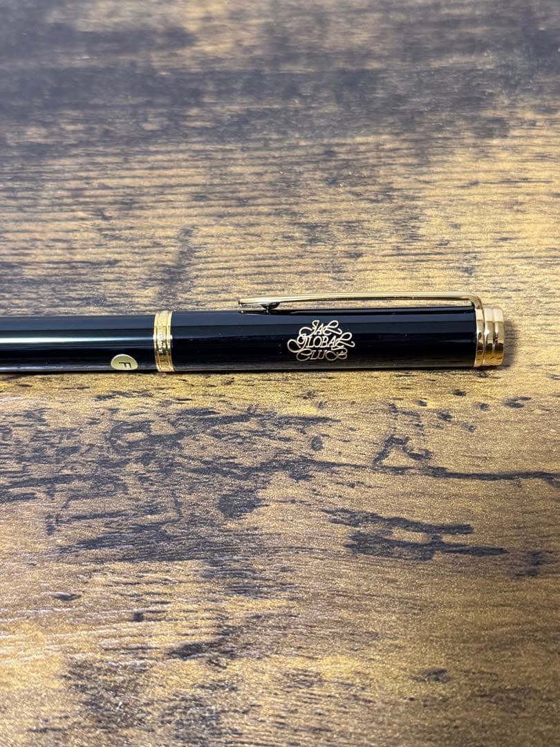 新品　非売品　JAL　グローバルクラブ　1990 F 18k ゴールド　万年筆