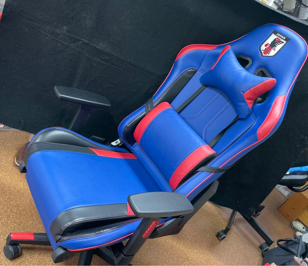 JFA 限定　ゲーミングチェア　フットレスト付