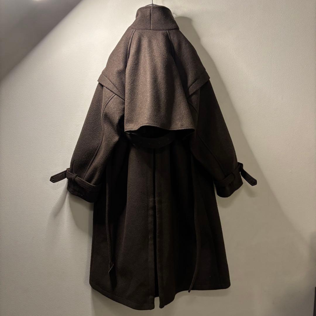 オーバーサイズ 軍隊 ARMY ミリタリー チェスターコート スタンドカラー