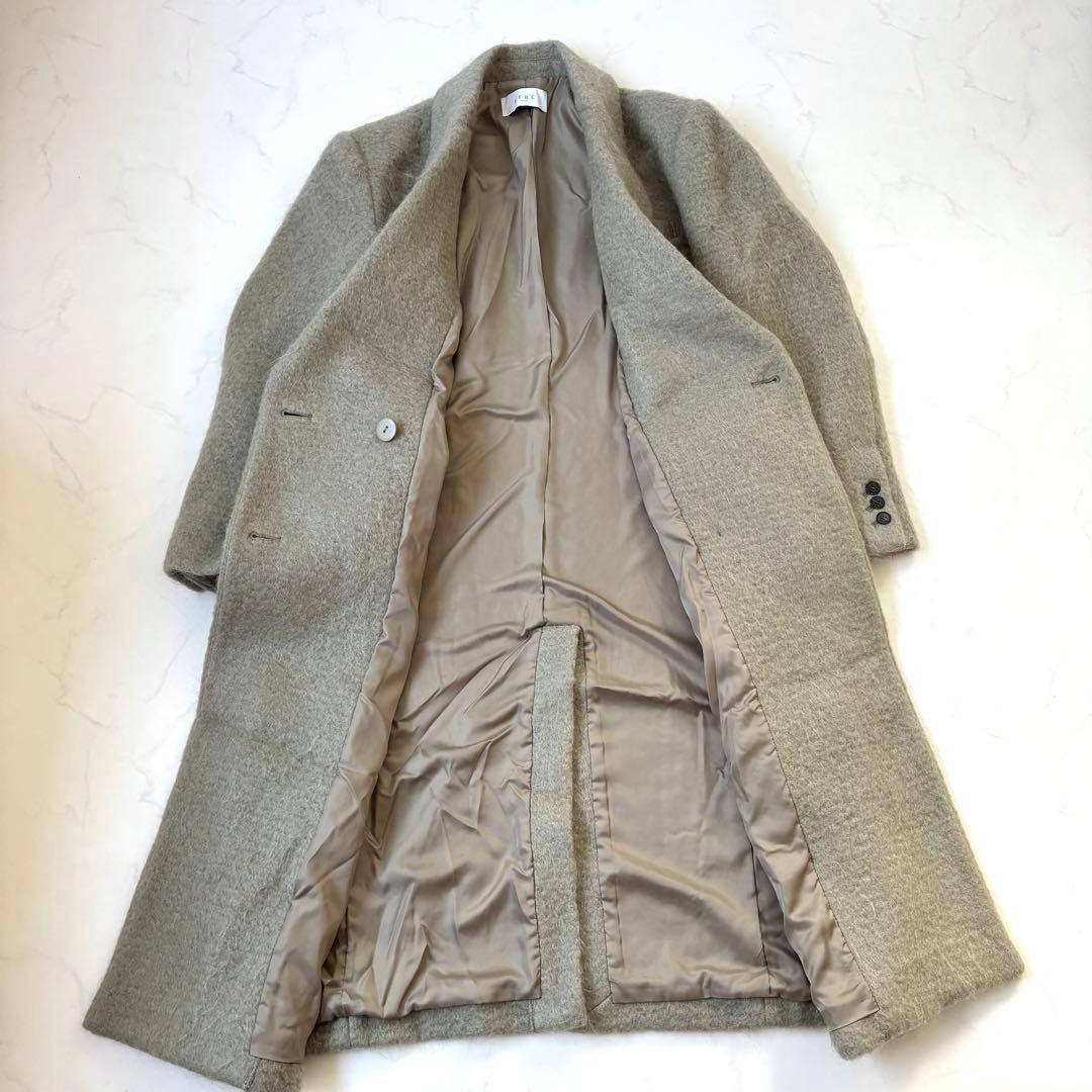 【極美品 近年】エトレトウキョウ ウールシャギーチェスターコート 定価5.1万