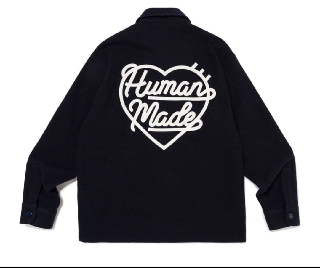 Human made ネルシャツ WOOL CPO SHIRTS XXL