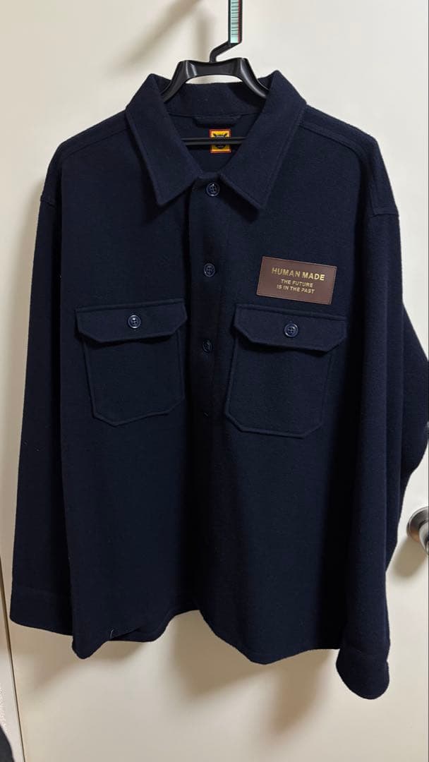 Human made ネルシャツ WOOL CPO SHIRTS XXL