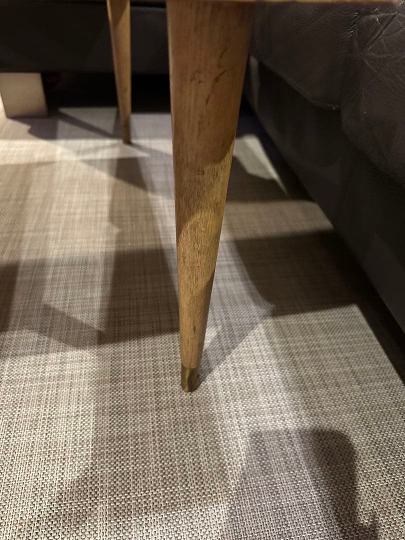 アメリカ製　50s マガジンラックテーブル ステップエンドテーブルセット