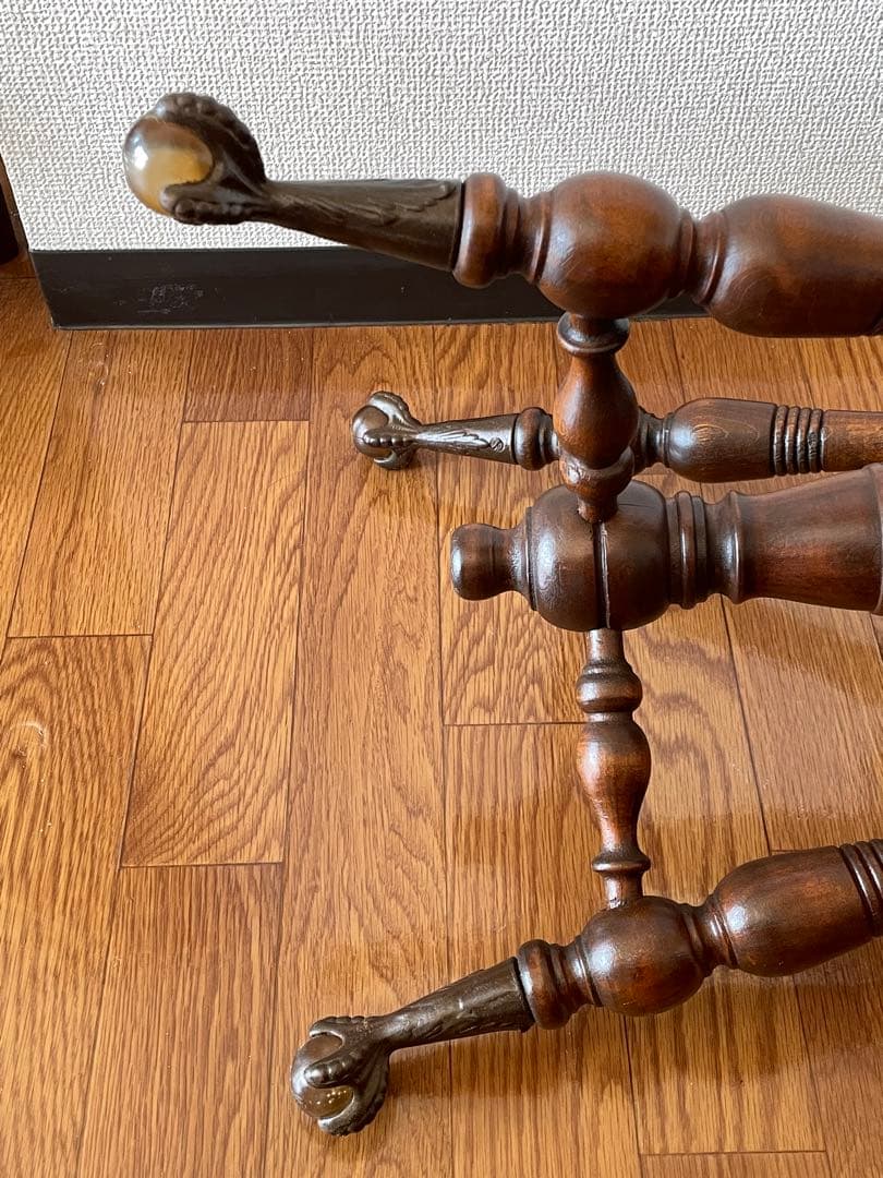 【メンテナンス済み】希少 アンティーク ピアノスツール チェア