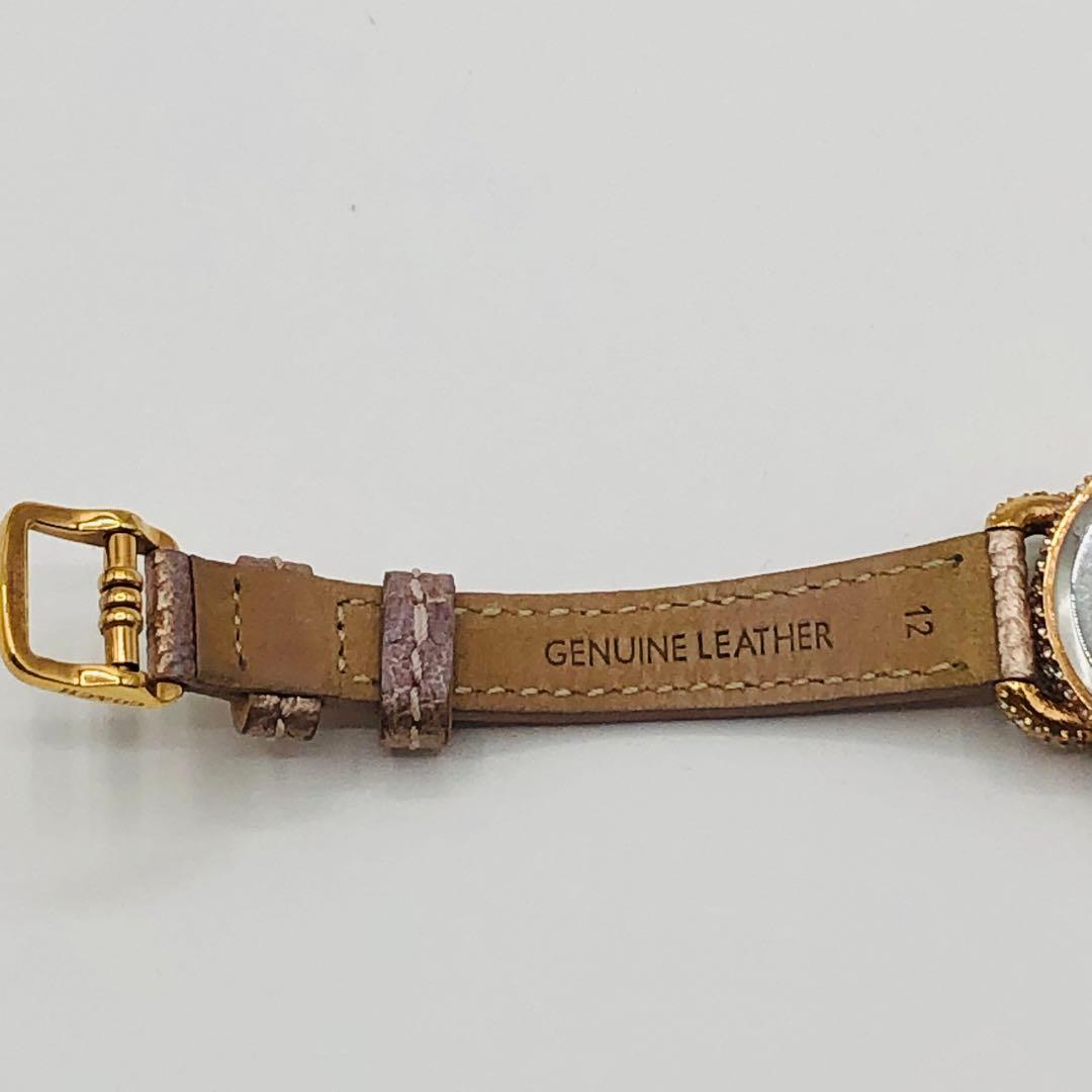 可動品　COACH 腕時計　 DELANCEY クォーツ　ピンク　レザー