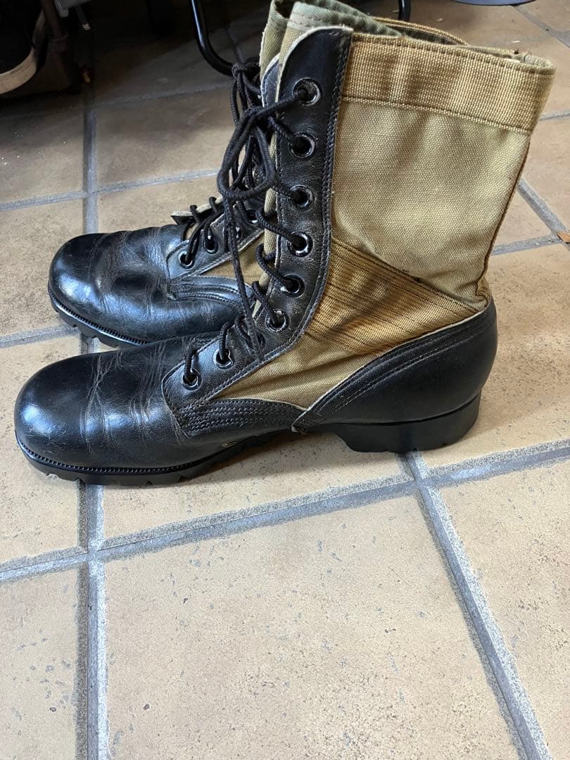 米軍実物　60's ジャングルブーツ　9R ①