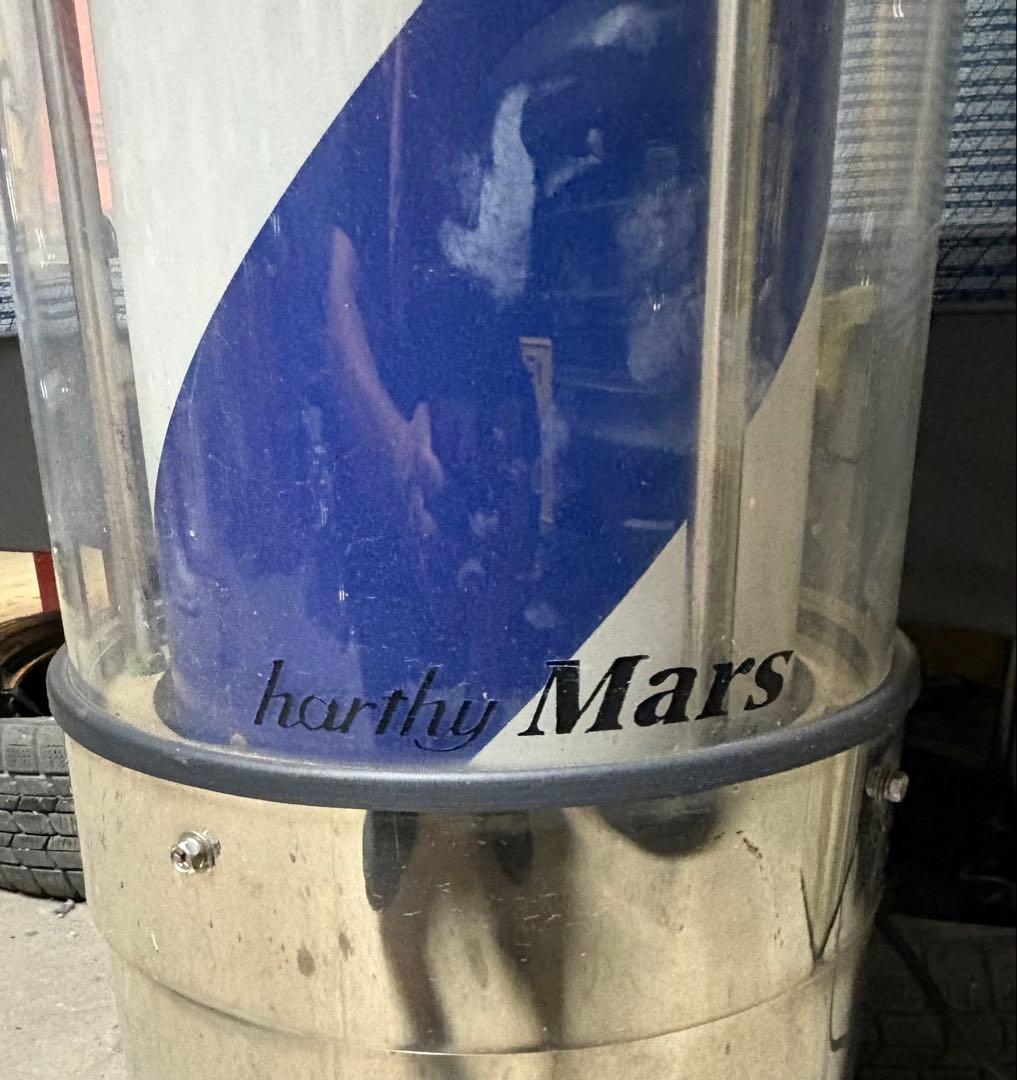 散髪屋さん　サインポール　引き取り限定です　ご注意下さい　岡山県